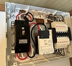 20年使用で故障　分電盤交換して安全に