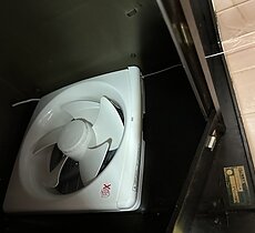 キッチンプロペラ式換気扇交換