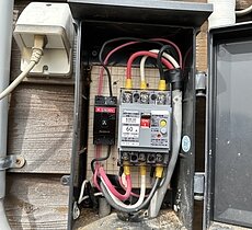 漏電ブレーカ故障交換