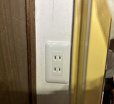脱衣所専用コンセント増設