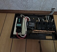 漏電ブレーカ故障交換