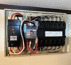 漏電ブレーカ故障で交換