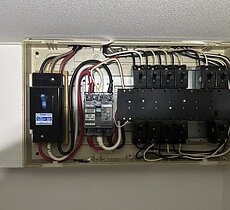 漏電にて漏電ブレーカ故障交換