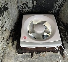 プロペラ式換気扇交換