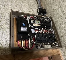 漏電にてブレーカー交換