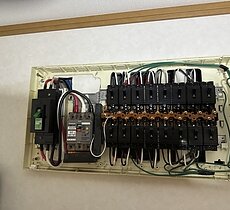 漏電ブレーカーの故障で交換