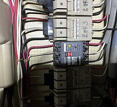 漏電ブレーカーの故障で交換