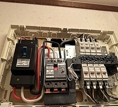 漏電ブレーカーの故障で交換