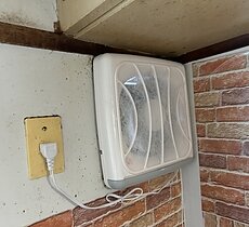 プロペラ式換気扇の交換
