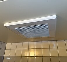 浴室換気扇から異音で交換
